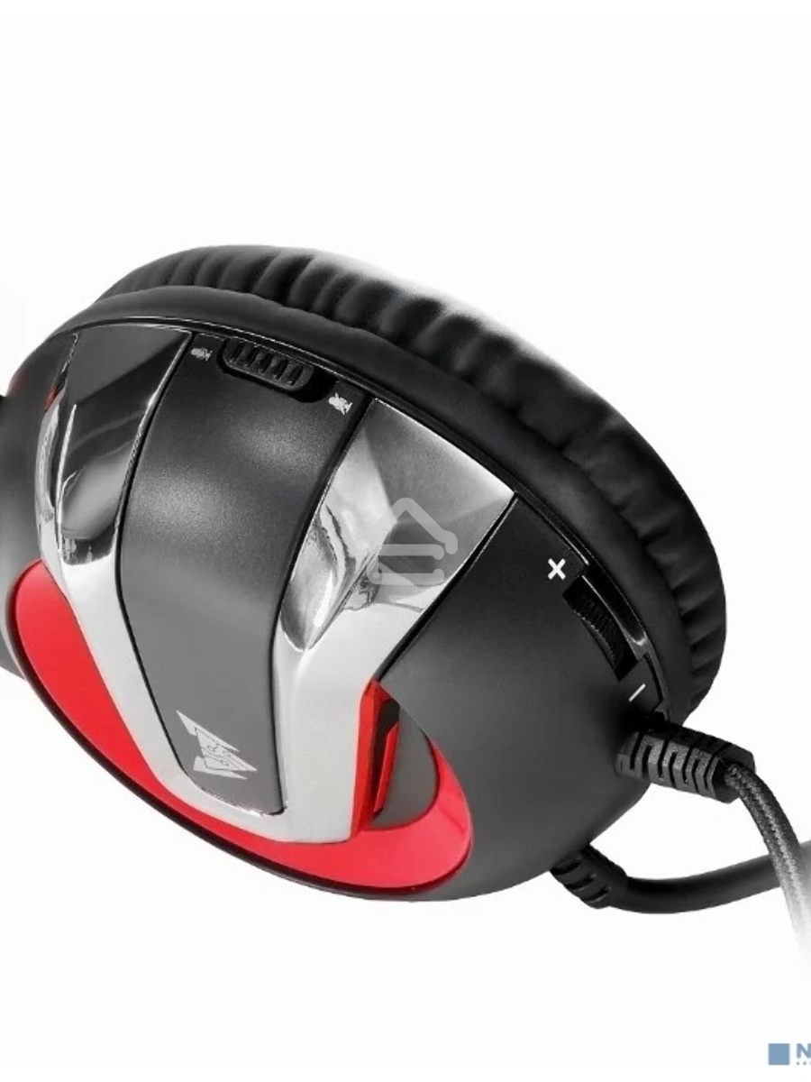Гарнитура игровая Crown CMGH-3000 черный/красный