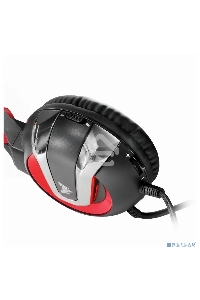 Гарнитура игровая Crown CMGH-3000 черный/красный