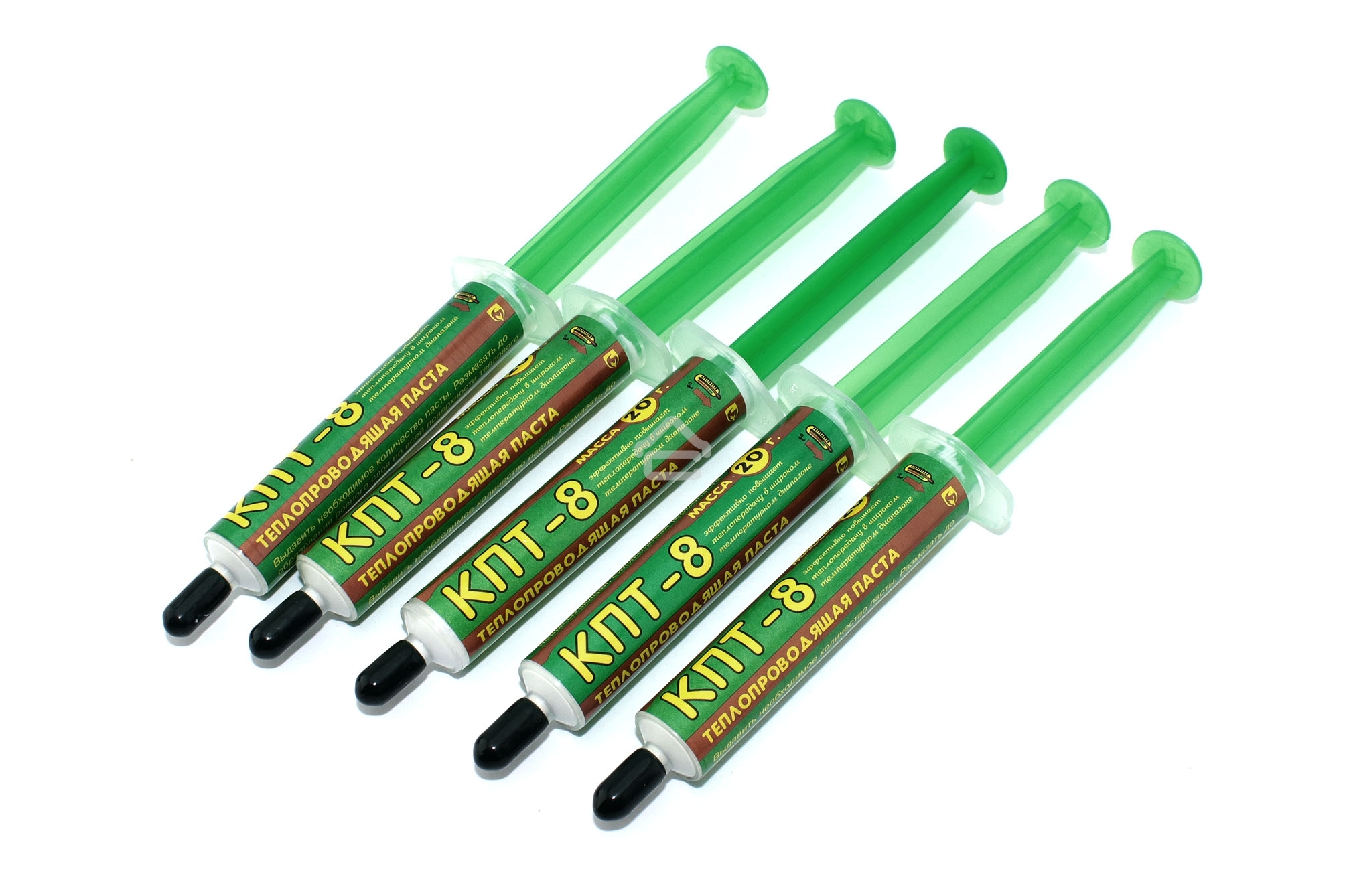 Термопаста КПТ-8 Connector шприц 20гр. 5 шт