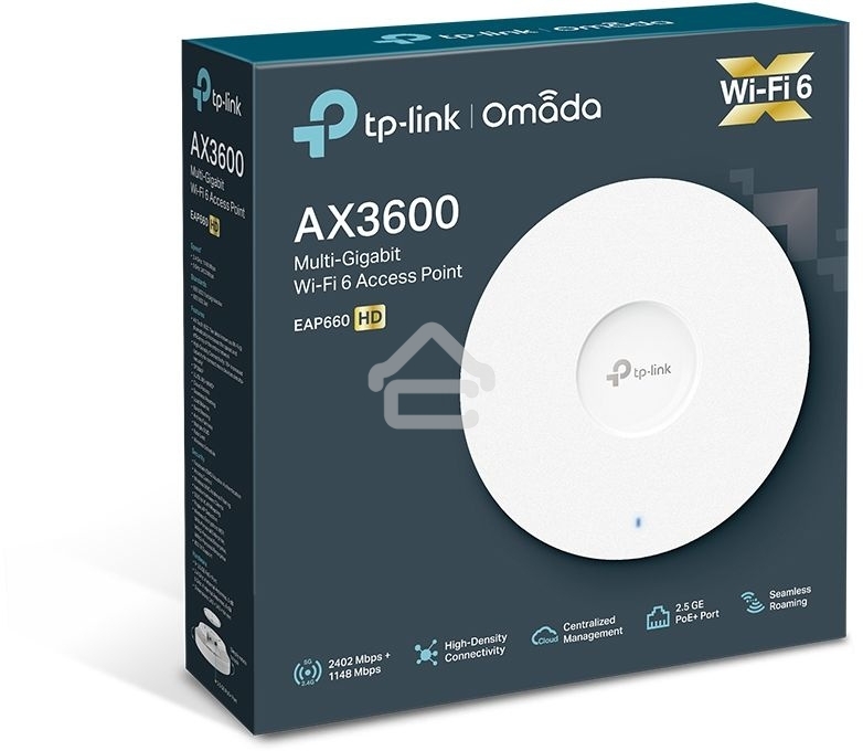 Точка доступа TP-Link EAP660 HD AX3600 белый