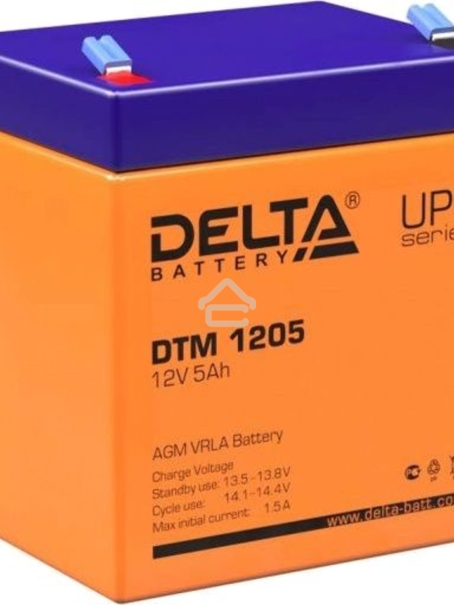 Батарея Delta DTM 1205 (12V, 5Ah)