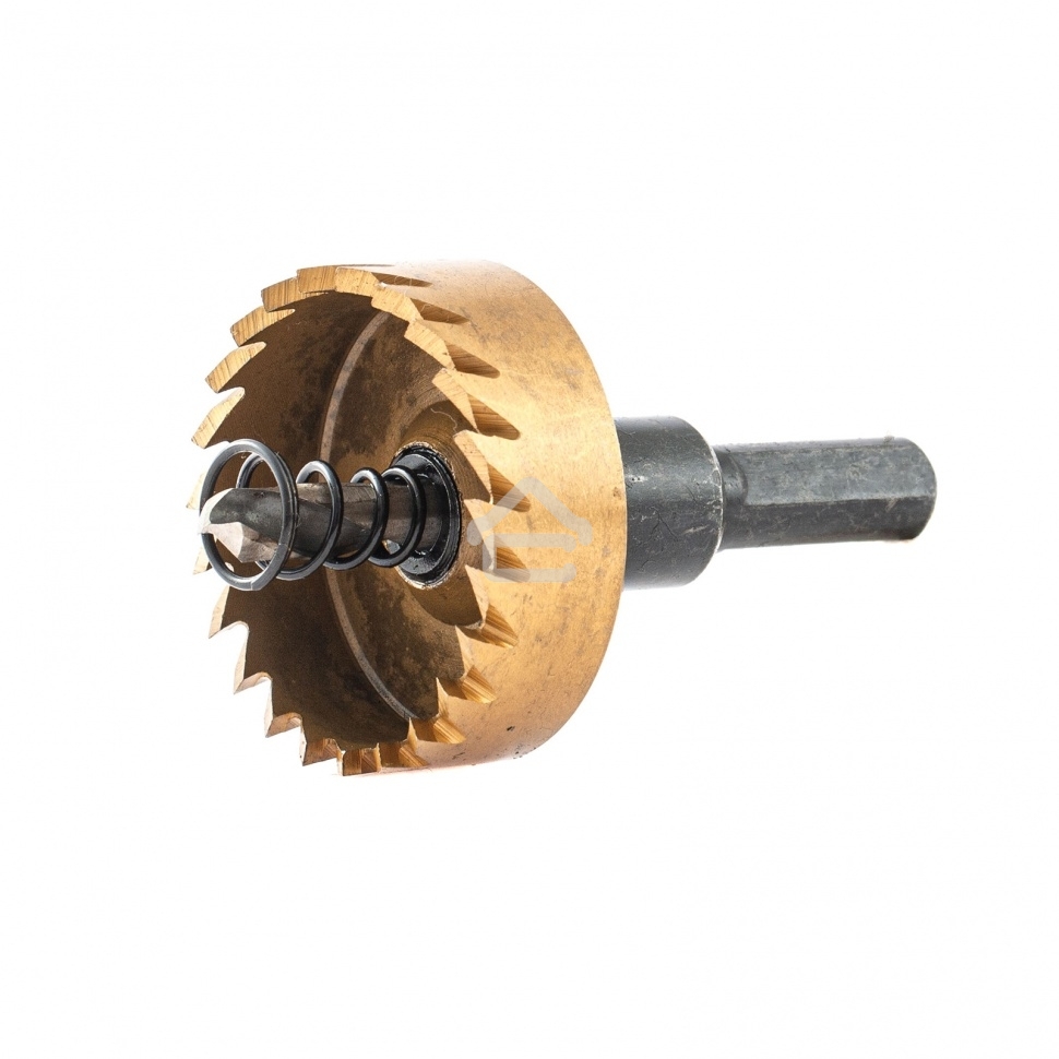 Коронка по металлу Denzel HSS, 40 мм, нитридтитановое покрытие