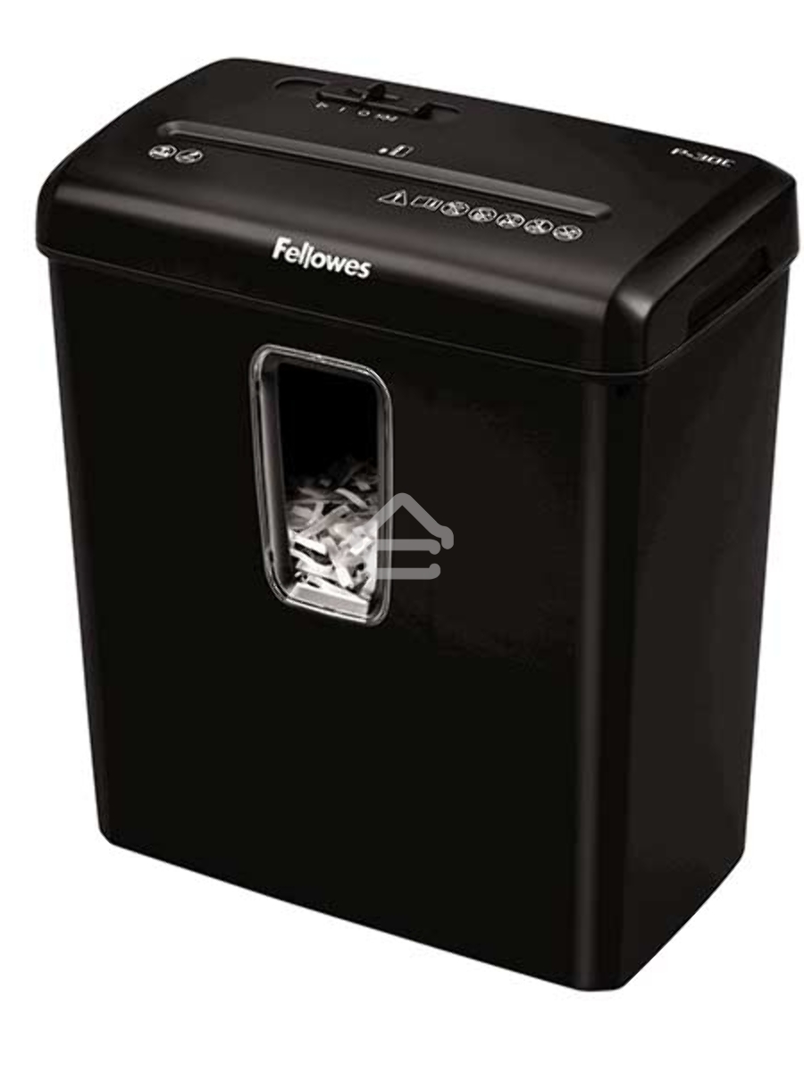 Шредер Fellowes® Powershred® P-30C, DIN P-4, 4х34 мм, 6 лст., 15 лтр.