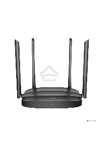 Роутер беспроводной Digma DWR-AC1201 AC1200 10/100BASE-TX черный (упак.:1шт)