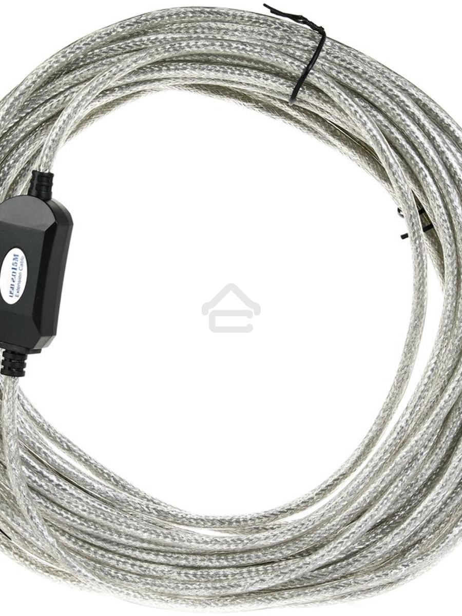 Кабель удлинитель Aopen активный ACU823-15M , USB2.0-repeater AM/AF 15м