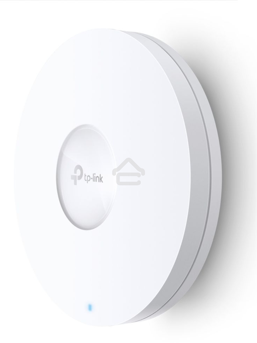 Точка доступа TP-Link 11AX dual-band ceiling access point, up to 1200 Mbit / s at 5 GHz and up to 574 Mbit / s at 2.4 GHz, 1 10/100/1000Mbps LAN port, support PoE 802.3at standard, support BSS coloring, Seamless Roaming, Mesh, Band Steering, Airtime Fairn