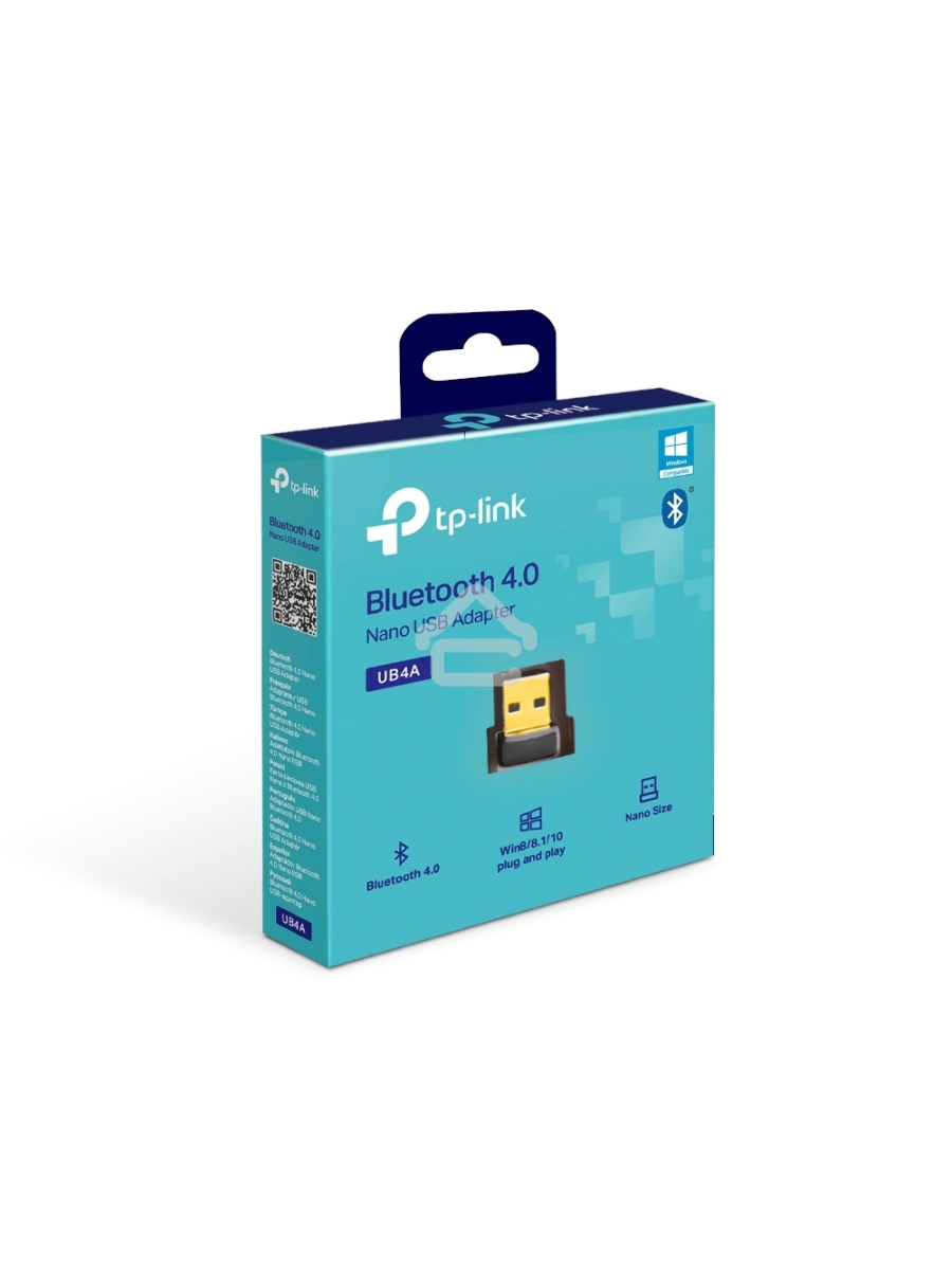 Сетевой адаптер TP-Link UB4A Bluetooth 4.0 Nano USB-адаптер, USB 2.0