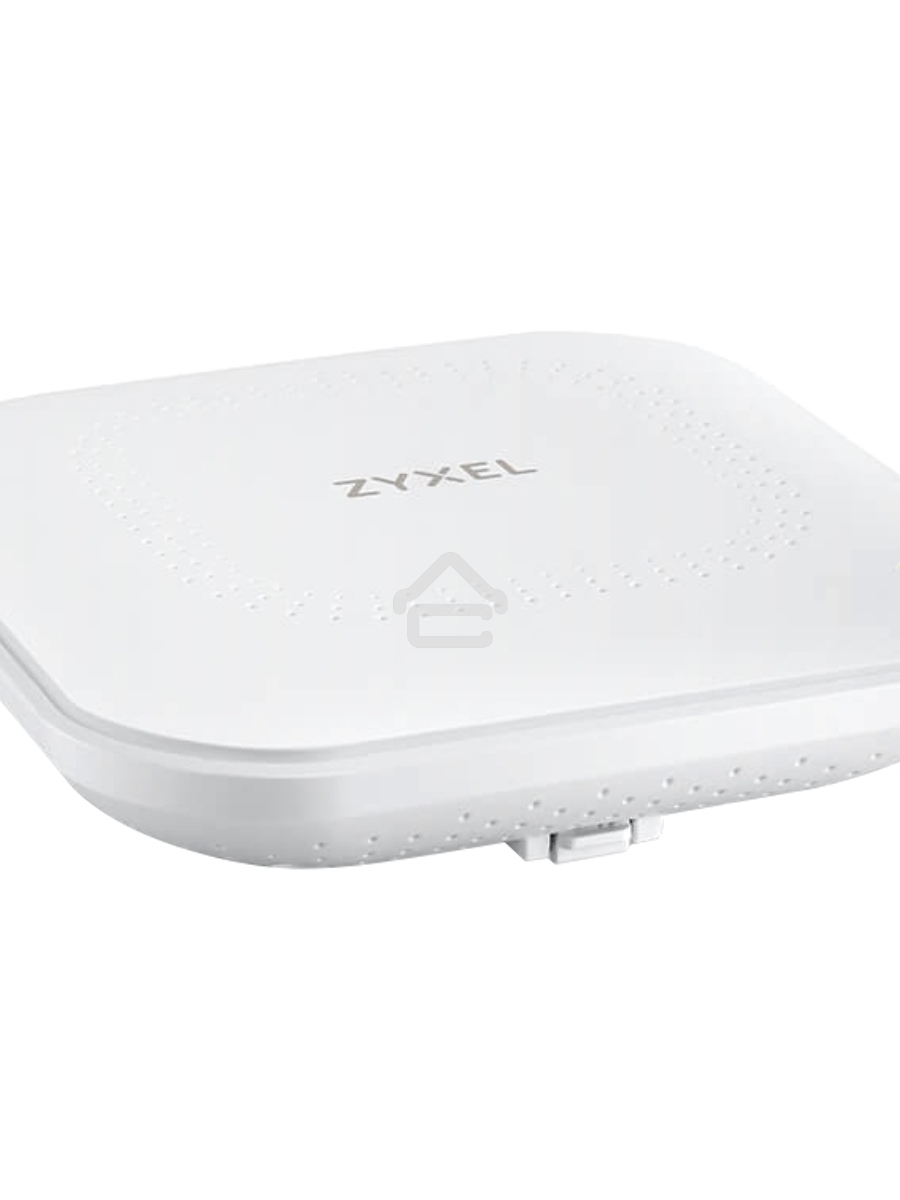 Гибридная точка доступа Zyxel NebulaFlex NWA50AX, WiFi 6, 802.11a/b/g/n/ac/ax (2,4 и 5 ГГц), MU-MIMO, антенны 2x2, до 575+1200 Мбит/с, 1xLAN GE, PoE, без поддержки Captive portal и WPA-Enterprise, защ