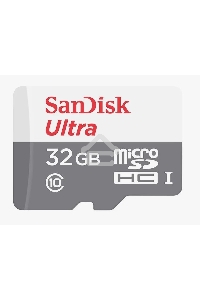 Флеш карта microSD 32GB SanDisk microSDHC Class 10 Ultra UHS-I 100MB/s