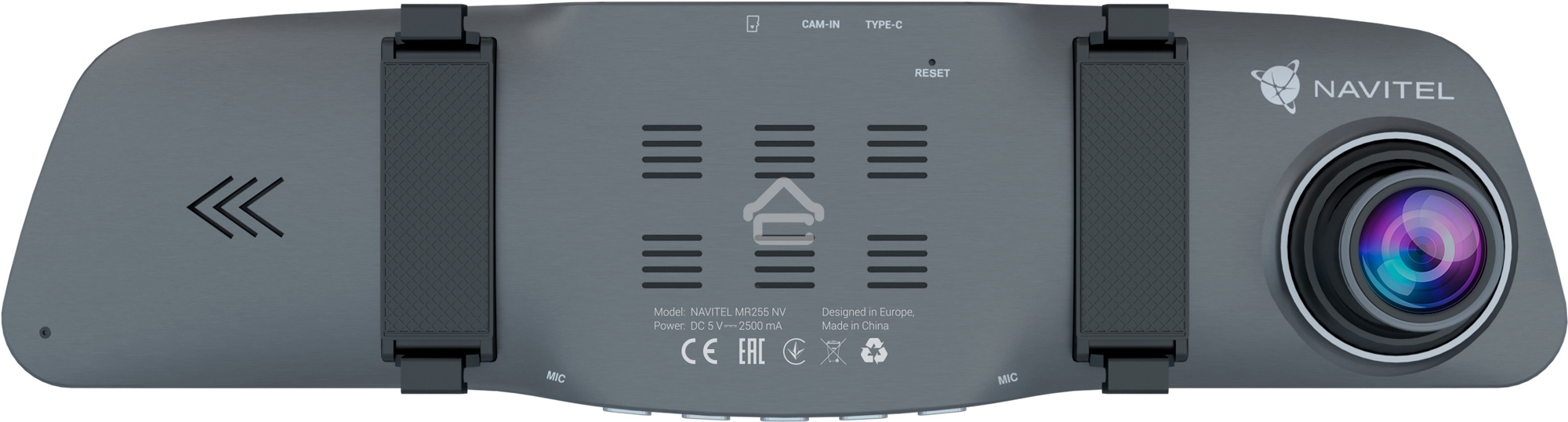 Видеорегистратор Navitel MR255 NV серый 2Mpix 1080x1920 1080p 160гр. MSTAR MSC8339