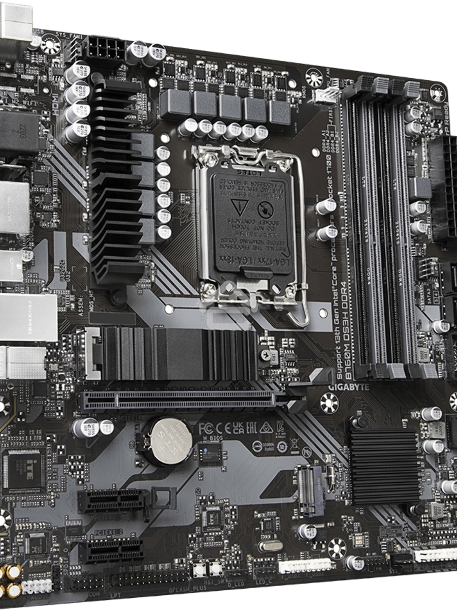 Материнская плата Gigabyte B760M DS3H DDR4, LGA 1700, Intel B760, 4xDDR4, 4xSATA, 2xM.2, 1xPCIe 4.0 x16, 2xPCIe x1, 1xHDMI, 1xDP, 1xVGA, 1x 2.5Gb LAN, 3xUSB-A 3.2 Gen 1, 1xUSB-C 3.2 Gen 2, 2xUSB-A 2.0, 3x3.5 мм, 7.1, mATX