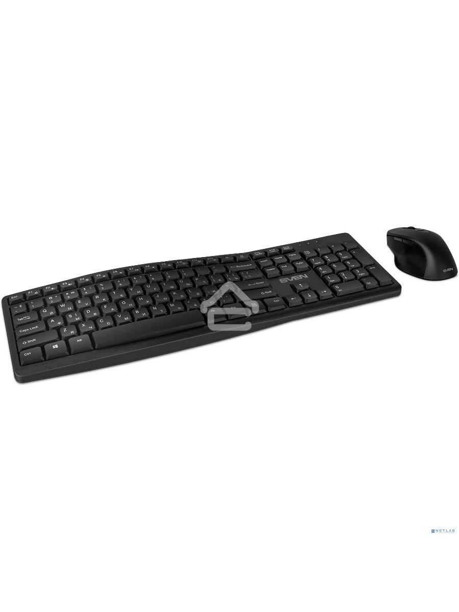 Беспроводной набор клавиатура+мышь SVEN KB-C3500W (2,4 GHz, 106 кл, 800-1600DPI)