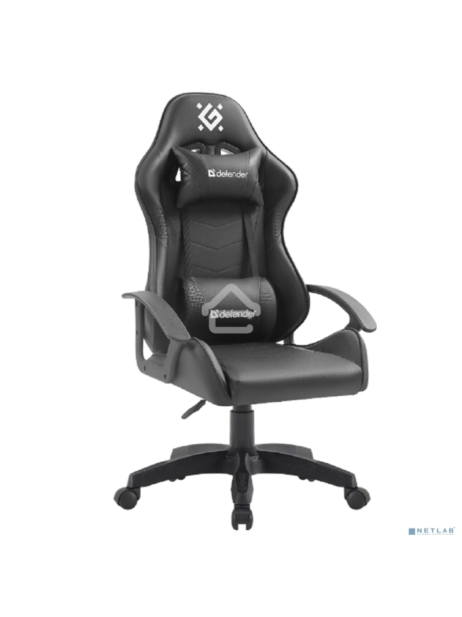 Кресло игровое Defender ORACLE BLACK CARBON 64044