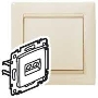 Розетка Legrand 774130 RJ45 Valena 1 выход Кат.5e UTP (слоновая кость) монтаж на захватах