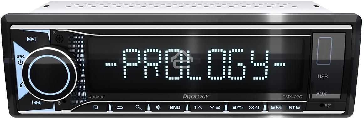 Автомагнитола Prology CMX-270 1DIN 4x55Вт