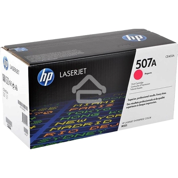 Картридж лазерный HP CE403A пурпурный для CLJ M551 6000стр.