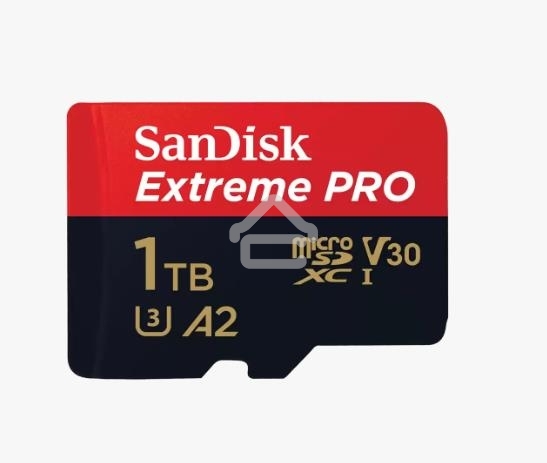 Карта памяти SanDisk Extreme Pro microSD UHS I Card 1TB for 4K Video on Smartphones, Action Cams & Drones 200MB/s Read, 140MB/s Write, Lifetime Warranty