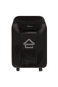 Шредер Fellowes PowerShred LX200 черный (секр.P-4)/перекрестный/12лист./22лтр./скрепки/скобы/пл.карты