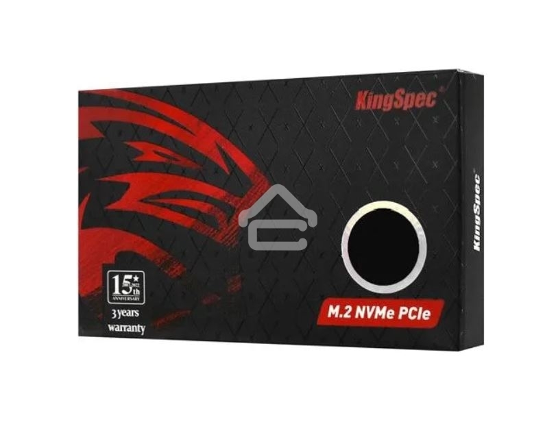 Накопитель SSD KingSpec NX-512, 512Gb, PCIe 3.0 x4, M.2 2280, NVMe, R/W 3400/3100
