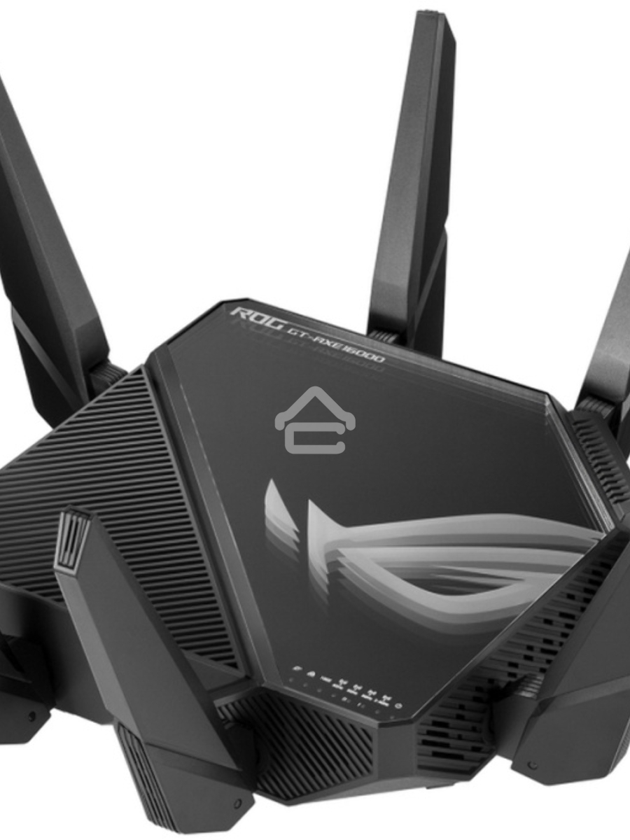 Роутер ASUS ROG GT-AXE16000 802.11 a/b/g/n/ac/ax до 1148 + 4804Мбит/c, 2,4 + 5 гГц, 8 антенн, USB, GBT LAN ; 90IG06W0-MU2A10