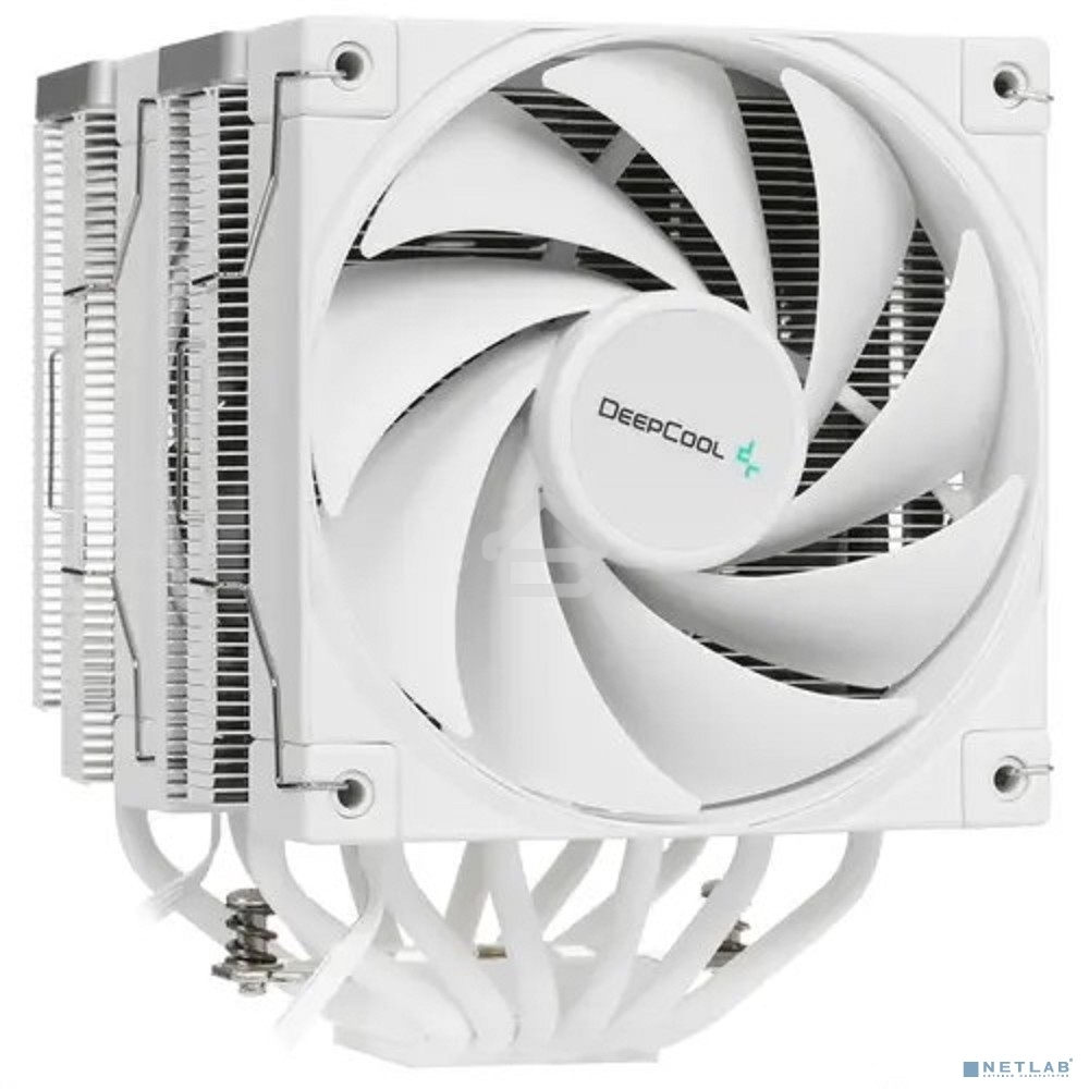 Кулер для процессора DEEPCOOL AK620 WH белый, 120 мм, алюминий/медь, 1850 об/мин, 28 дБ, 4 pin, 260 Вт, 160 мм
