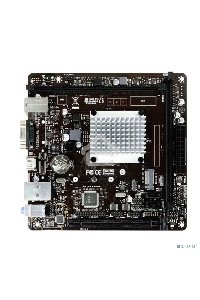 Материнская плата Biostar J4125NHU, BGA1090, Intel SoC, 2xDDR4, 2xSATA, 1xM.2 (PCIe 2.0 x2), 1xPCIe 2.0 x1, 1xHDMI, 1xVGA, 1x 1Gb LAN, 2xUSB-A 2.0, 2xUSB-A 3.2 Gen 1, 3x3.5 мм, 7.1, Mini-ITX