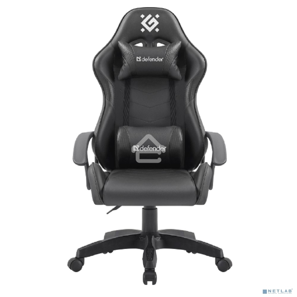 Кресло игровое Defender ORACLE черный CARBON 64044