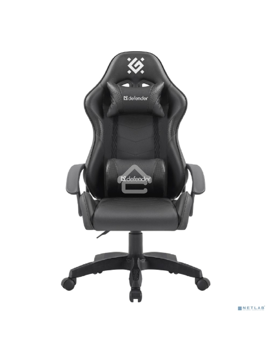 Кресло игровое Defender ORACLE BLACK CARBON 64044