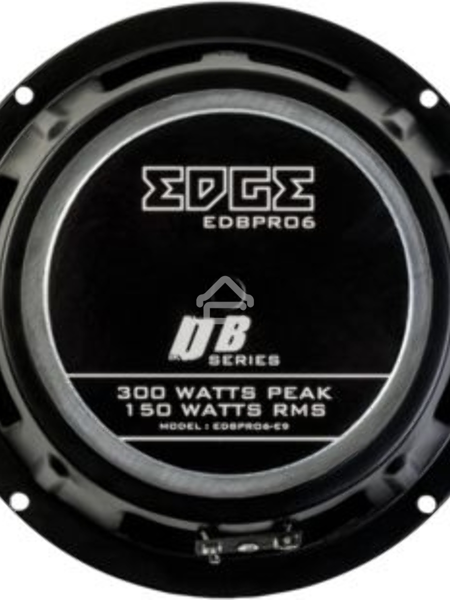 Колонки автомобильные Edge EDBPRO6-E9 300Вт 95дБ 4Ом 16см (6.5дюйм) (ком.:2кол.) среднечастотные однополосные