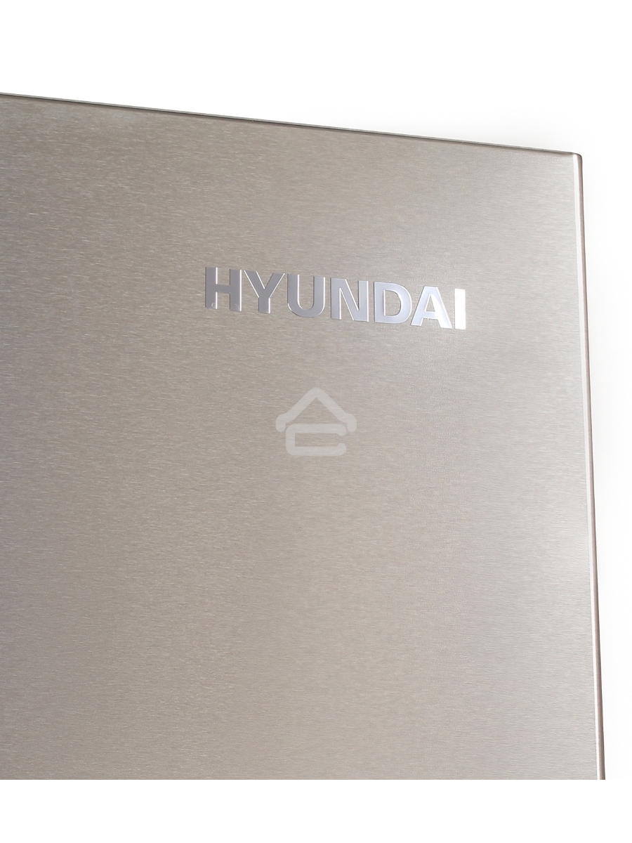 Холодильник Hyundai CS4505F нержавеющая сталь двухкамерный Side by Side 271/165л морозилка сбоку
