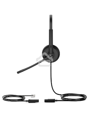 Гарнитура YEALINK YHS34 Dual Дуо, Проводная, HD звук, QD, RJ9, шт