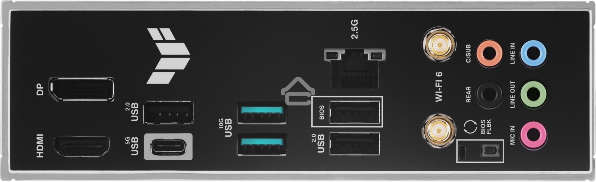Материнская плата ASUS TUF GAMING A620-PRO WIFI, AM5, AMD A620, 4xDDR5, 4xSATA, 2xM.2, 1xPCI-E 4.0 x16, 1xPCI-E 3.0 x16, 2xPCI-E x1, 1xHDMI, 1xDP, 1x 2.5Gb LAN, 3xUSB-A 2.0, 2xUSB-A 3.2 Gen 2, 1xUSB-C 3.2 Gen 1, 5x3.5 мм, 7.1, ATX