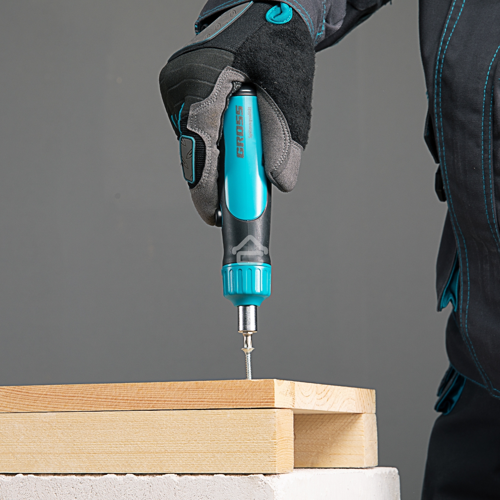 Отвертка реверсивная Gross механизм SmartPush, 12 шт., S2