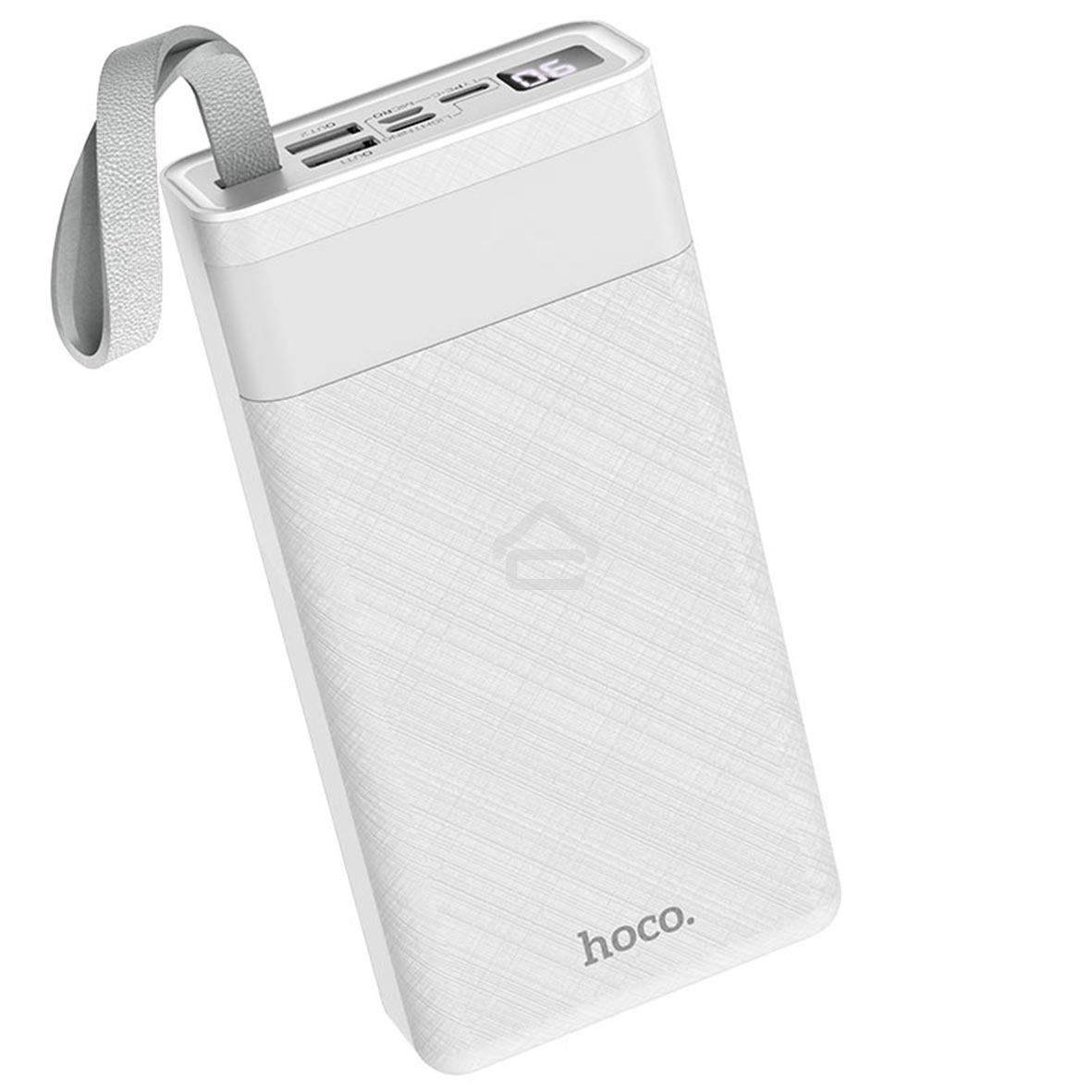 Портативный аккумулятор HOCO J73 Powerful desk lamp power bank, 2.0А (30000mAh), белый