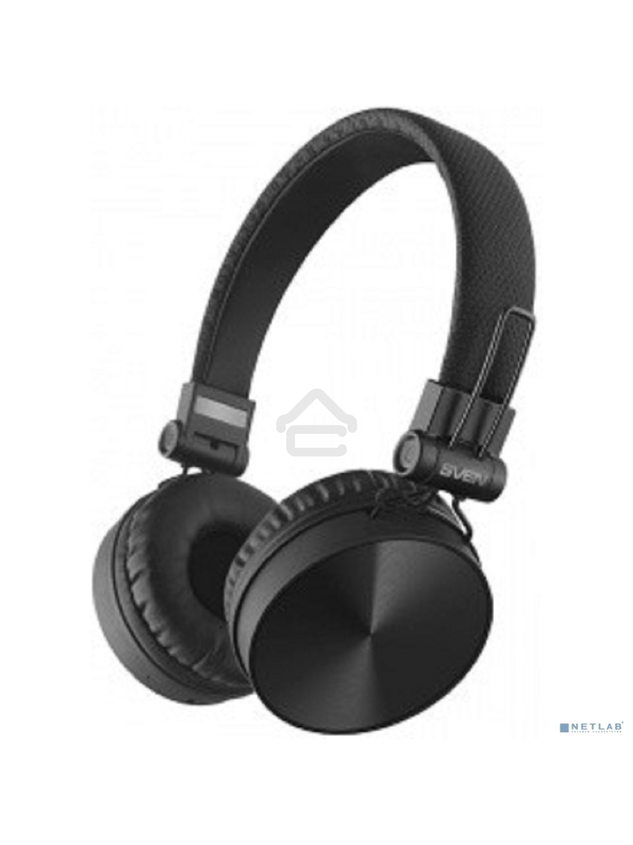 Наушники с микрофоном SVEN AP-B500MV черный Bluetooth