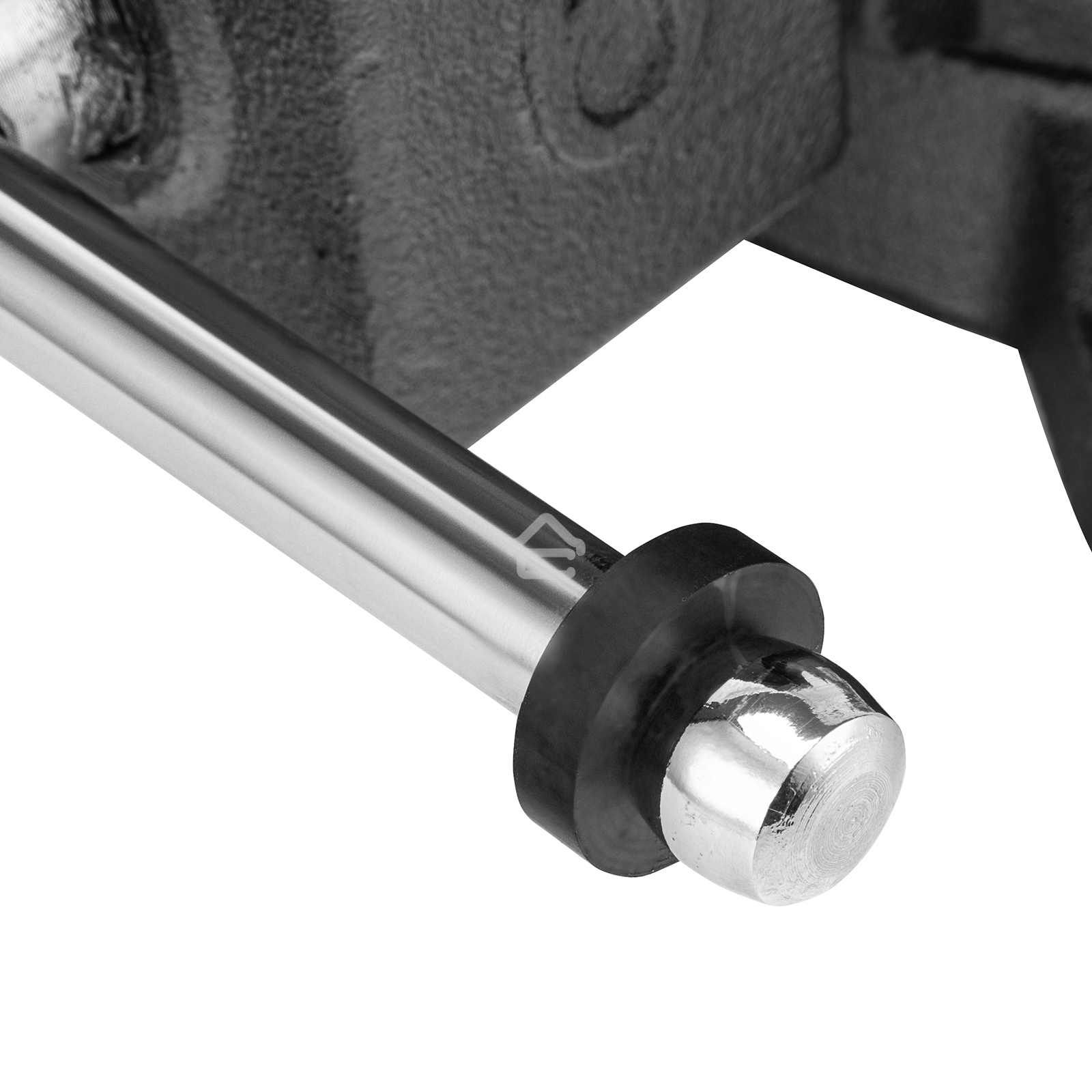 Тиски слесарные Denzel BVH-150 150 мм, поворотные, стальная направляющая, с наковальней