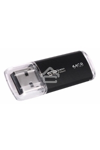 Флеш диск Silicon Power USB Drive 64Gb Ultima II SP064GBUF2M01V1K {USB2.0, Black}