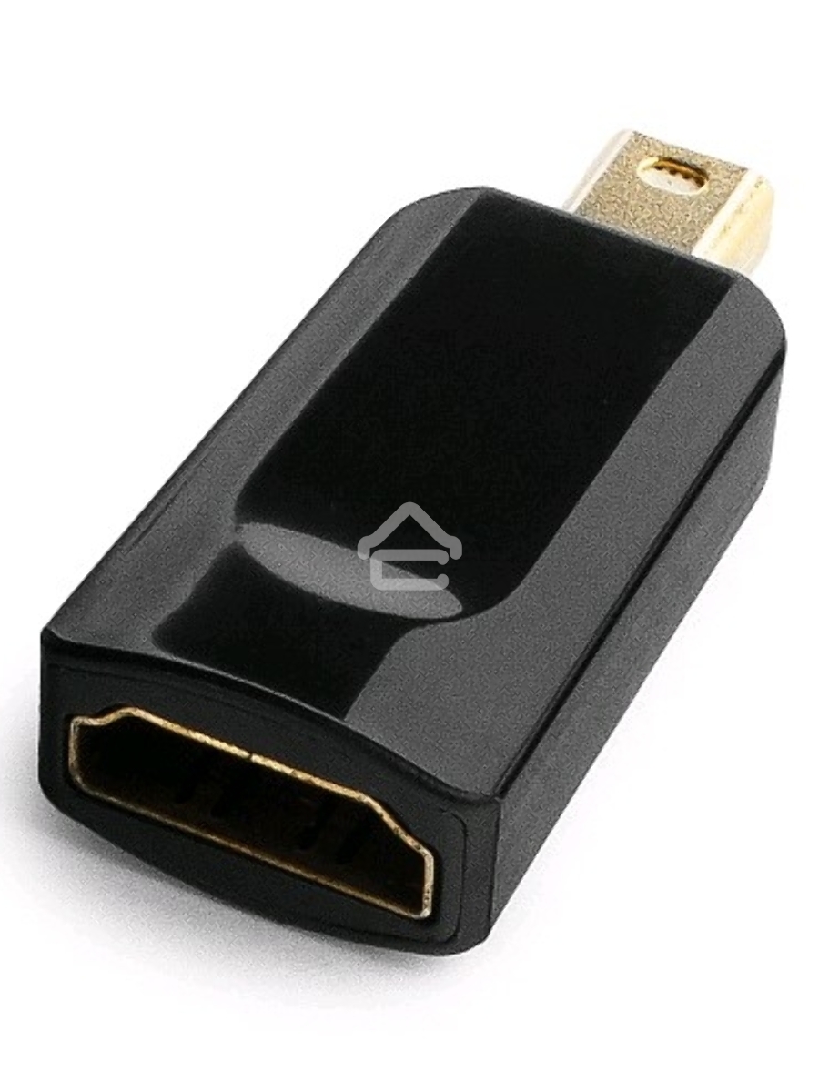 Переходник miniDisplayPort - HDMI, Cablexpert A-mDPM-HDMIF-01, 20M/19F, черный, пакет