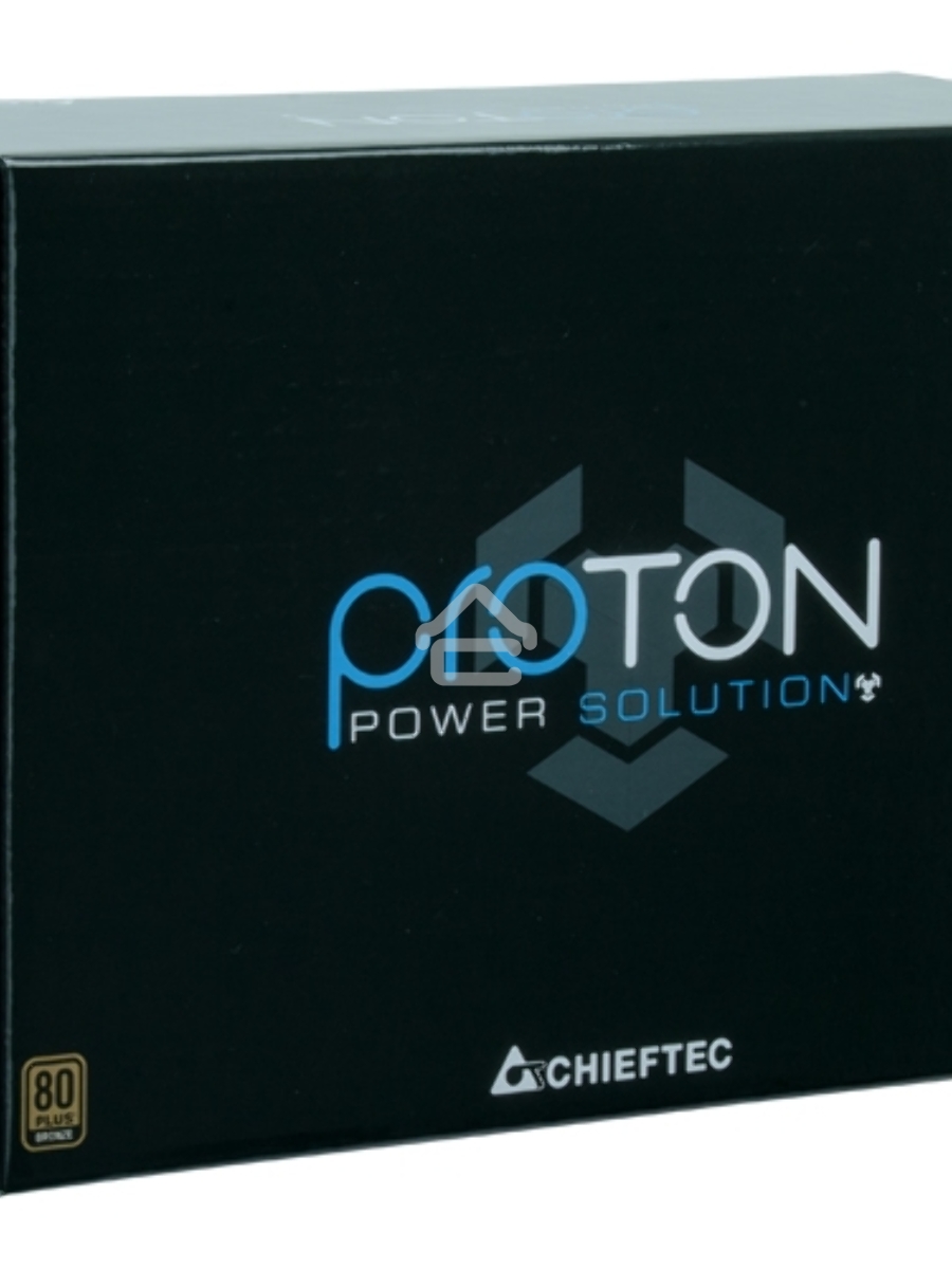 Блок питания Chieftec BDF-500S Retail, 500Вт, 80 PLUS Bronze, 120мм, черный