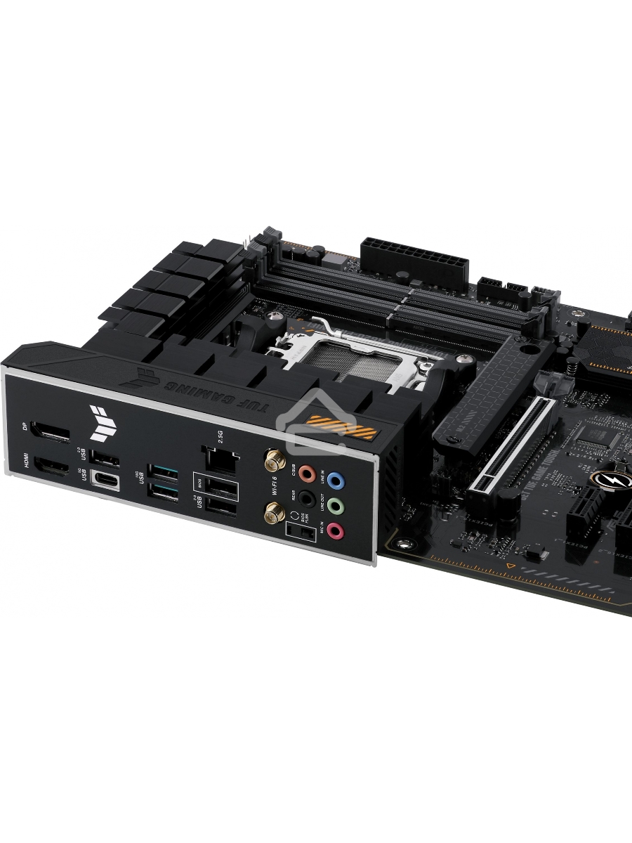 Материнская плата ASUS TUF GAMING A620-PRO WIFI, AM5, AMD A620, 4xDDR5, 4xSATA, 2xM.2, 1xPCI-E 4.0 x16, 1xPCI-E 3.0 x16, 2xPCI-E x1, 1xHDMI, 1xDP, 1x 2.5Gb LAN, 3xUSB-A 2.0, 2xUSB-A 3.2 Gen 2, 1xUSB-C 3.2 Gen 1, 5x3.5 мм, 7.1, ATX