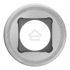 Головка торцевая Matrix, 18 мм, 6-гранная, CrV, под квадрат 1/2