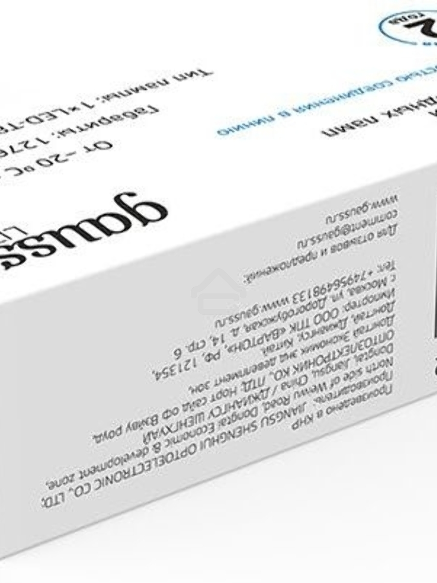 Светильник линейный Gauss СПП-Т8-G13 LITE 220-230V IP65 1276*60*55мм для LED ламп 1х1200мм 1/16