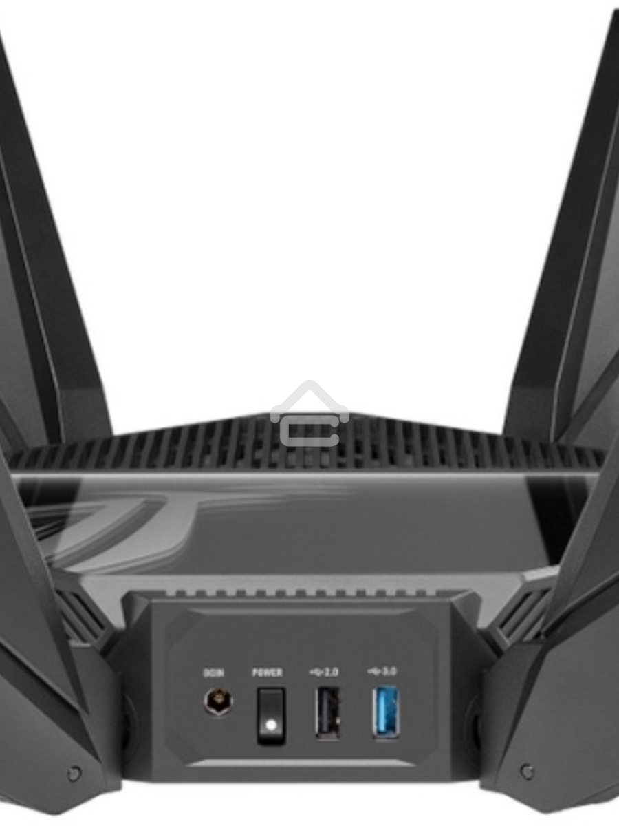 Роутер ASUS ROG GT-AXE16000 802.11 a/b/g/n/ac/ax до 1148 + 4804Мбит/c, 2,4 + 5 гГц, 8 антенн, USB, GBT LAN ; 90IG06W0-MU2A10