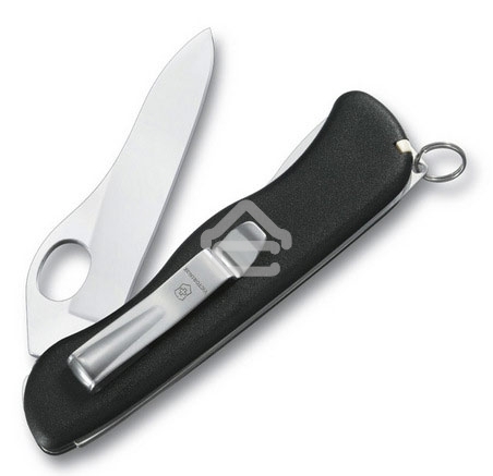 Нож перочинный Victorinox Sentinel One Hand (0.8416.M3) 111мм 5функций черный карт.коробка