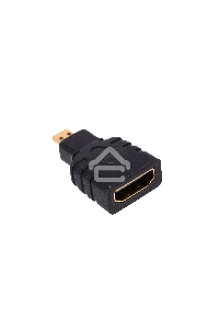 Переходник Gembird Переходник HDMI-microHDMI  19F/19M, золотые разъемы, пакет