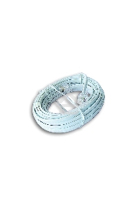 Кабель.телефонный аппарат-розетка TC6P4C-2M, 2 м