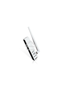 Адаптер TP-Link SOHO TL-WN722N 150Mbps High Gain Wireless N USB Adapter with Cradle, 1T1R, 2.4GHz, 802.11n/g/b, 1 detachable antenna