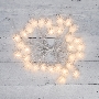 Гирлянда светодиодная «Шишки»  5 м, 30 LED, прозрачный ПВХ с контроллером, цвет свечения теплый белый NEON-NIGHT