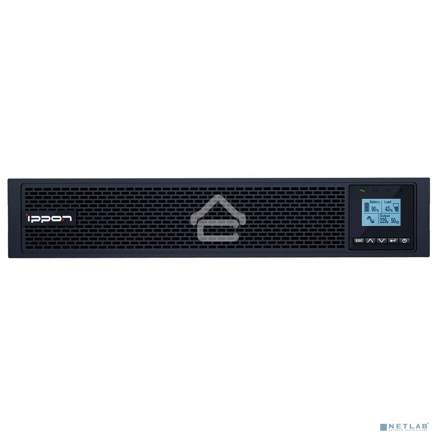 Источник бесперебойного питания Ippon Innova RT II 1000 900Вт 1000ВА черный