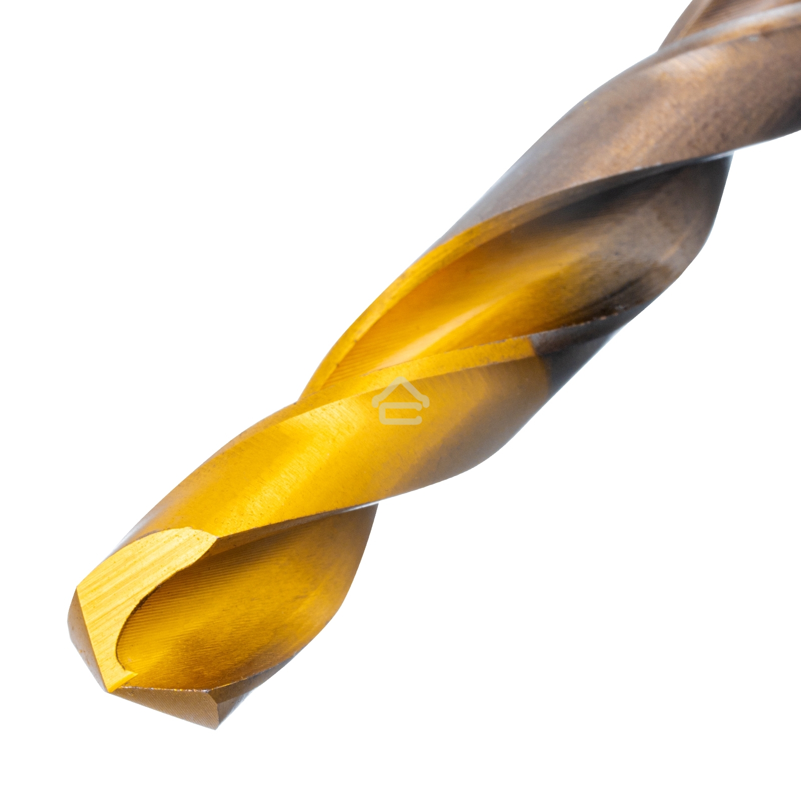 Набор сверл по металлу Denzel 1-10 мм, Р6М5К8-TiN, Golden Tip, 19 шт 723008